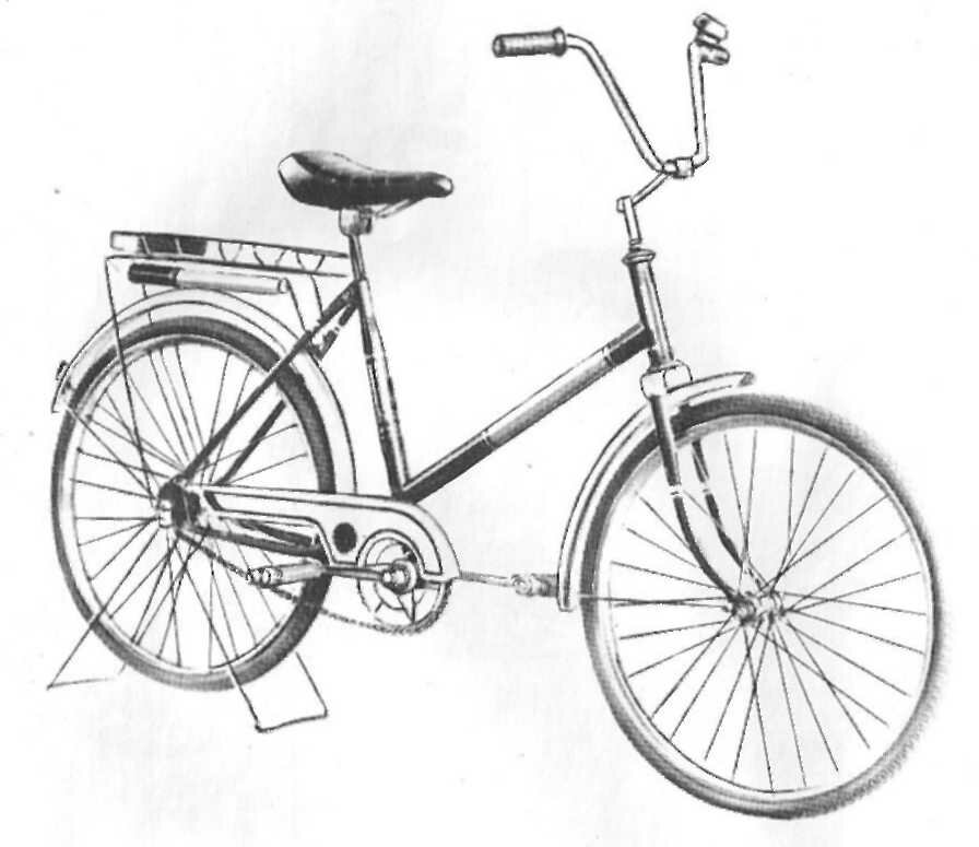велосипед школьник